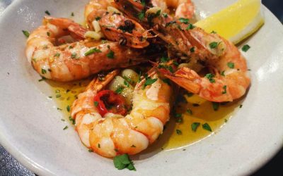 Caravela garlic prawns